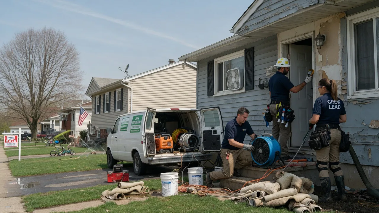 Flood Cleanup in Loves Park, IL near me